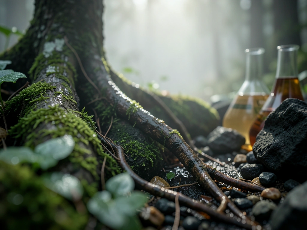 Natural botanical textures representing our commitment to quality